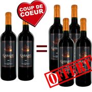VIN ROUGE 2 achetées = 4 OFFERTES Gabare Gde Réserve 2008