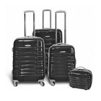 SET DE VALISES KINSTON 3 Valises trolley 4 roues + Vanity