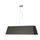 ACCESSOIRE BILLARD Luminaire canopy 90cm teinte chocolat