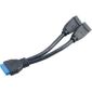 CABLE D'ALIMENTATION Cable interne USB carte mère vers 2 ports femelle
