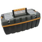  COGEX Boîte de rangement plastique + porte outils