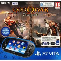 Pack PS Vita WiFi +Jeu God Of War Collec. + CM 8Go Pack PS Vita WiFi +Jeu God Of War Collec. + CM 8Go