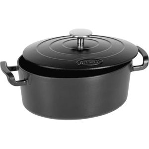 SITRAM Cocotte Sitrabella en fonte 4 L noir ? 20 cm