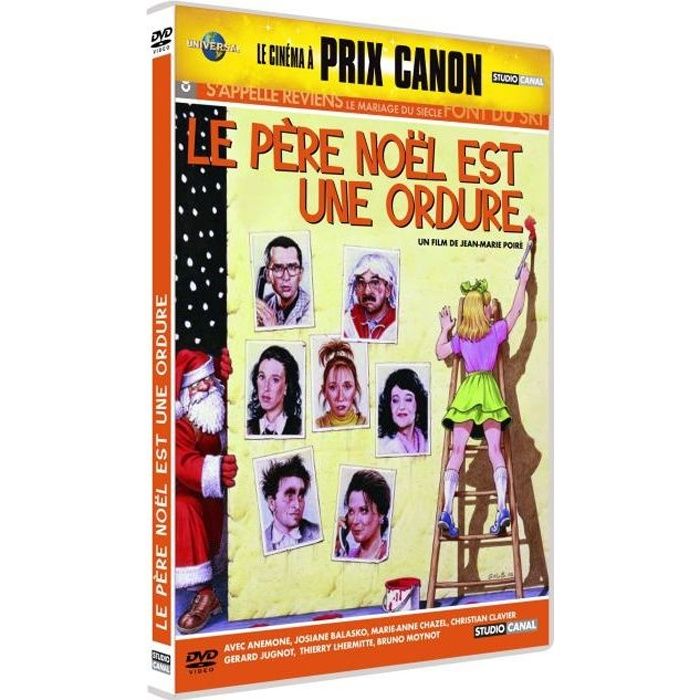 Piece Le Pere Noel Est Une Ordure DVD Le père noël est une ordure en dvd film pas cher Poire Jean-Marie