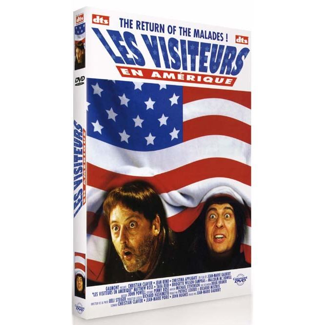 Les Visiteurs En Amérique DVD Les visiteurs en Amérique en dvd film pas cher Christian Clavier