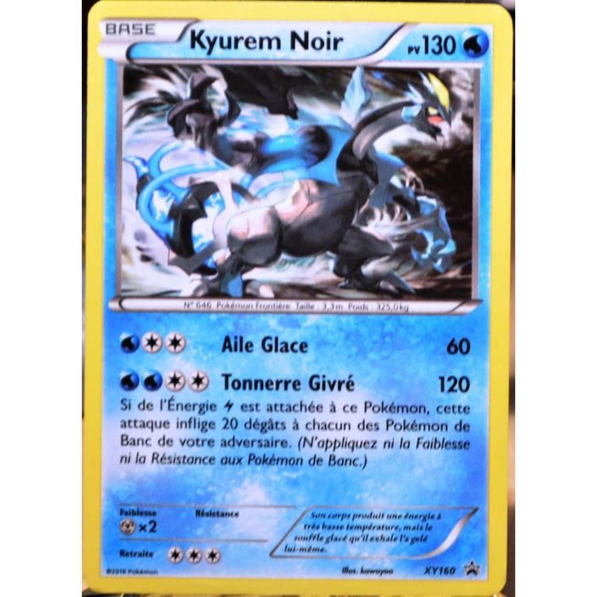 r carte pokemon kyurem