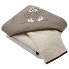  BABYCALIN Carré de bain à capuche + gant