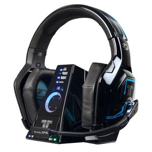 LOT ACCESSOIRE CONSOLE HALO 4 WARHEAD 7,1 WLESS DH HDST BLK / XBOX 360