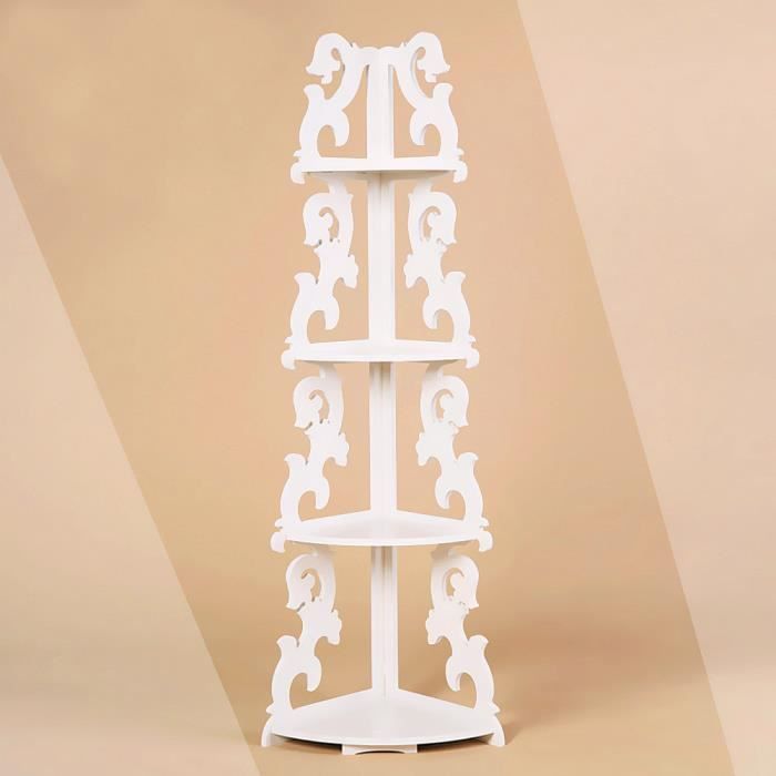DIY Étagère bibliothèque Rayonnage stockage Style d'Échelle(4