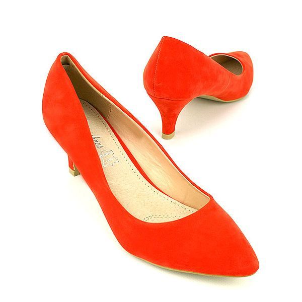 Orange Chaussures Femmâ€¦ - Achat  Vente Escarpins Orange Chaussures ...