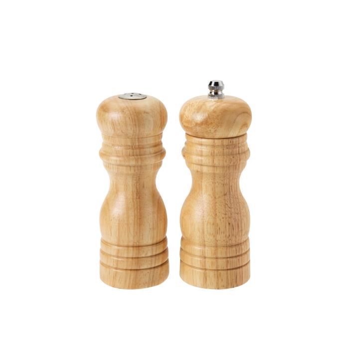 Poivrière et salière bois 15cm Achat / Vente saliere poivriere Cdiscount Poivrière et salière bois 15cm Achat / Vente saliere poivriere Cdiscount