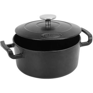 SITRAM Cocotte Sitrabella en fonte 2,5 L noir ? 20 cm