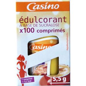 CASINO Sucralose 100 comprimés