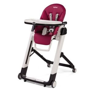 PEG PEREGO Chaise Haute Siesta - Coloris Fushia