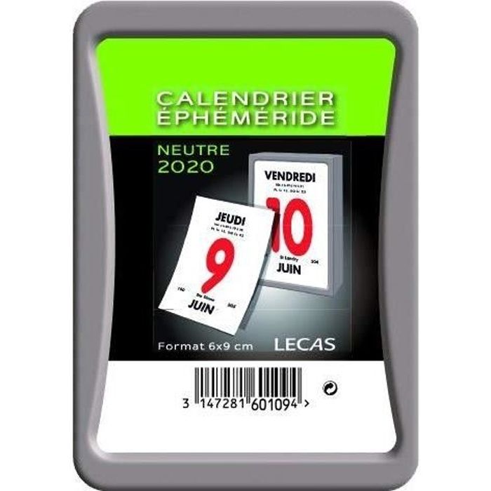 LECAS 60109 - Achat / Vente calendrier - ephemeride LECAS 60109 - Cdiscount