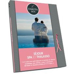COFFRET CADEAU GASTRONOMIE Le coffret Dakotabox « Séjour Spa et thalasso »… COFFRET CADEAU GASTRONOMIE Le coffret Dakotabox « Séjour Spa et thalasso »…