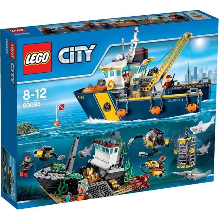 60095-Lego city 60095 bateau explo de LEGO