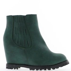 bottines plateforme compensées