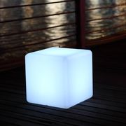 D&#201;CORATION LUMINEUSE POLAROID Cube LED t&#233;l&#233;commandable 40 x 40cm