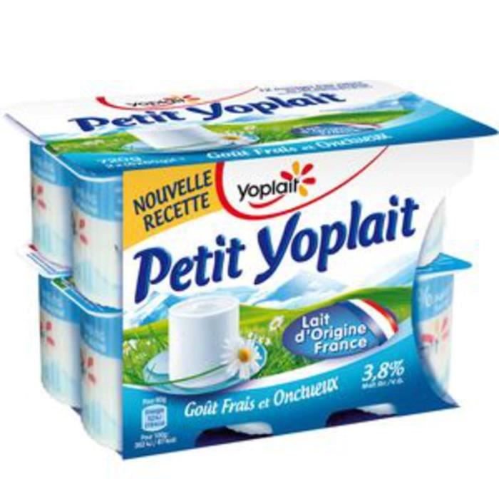 Petit suisse nature Achat / Vente fromage blanc faisselle PTIT YOPLAIT NAT 3.8 12X60