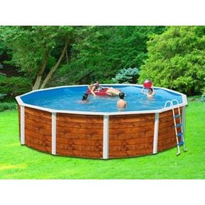 ETNICA Piscine en acier circulaire 640x120