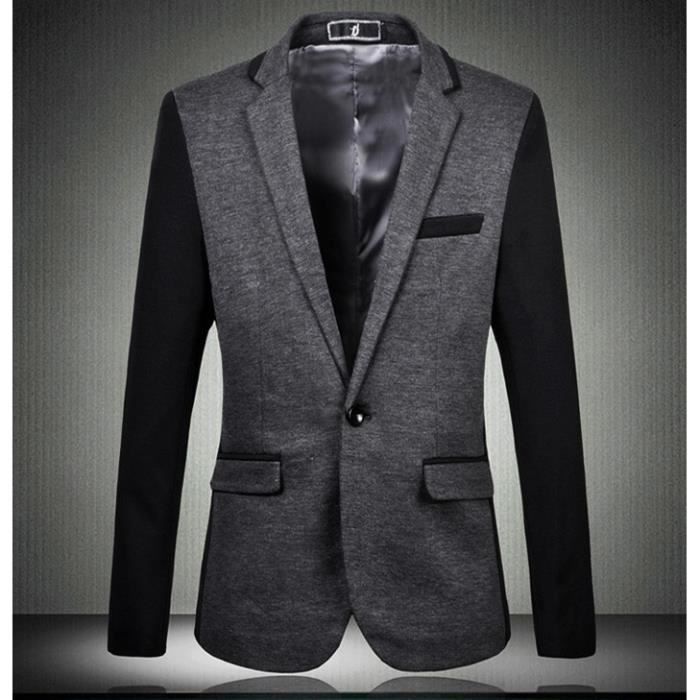 Rrongwn Veste de costume pour homme - Veste blazer d'Halloween - Impression citrouille - Costume d'Halloween - Un bouton - Veste de smoking - Coupe ajustée - Stretch - Blazer régulier - Manteau coupe