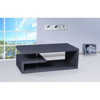 Table basse TV GLEE laquée Couleur - Gris anthr… Table basse TV GLEE laquée Couleur - Gris anthr…
