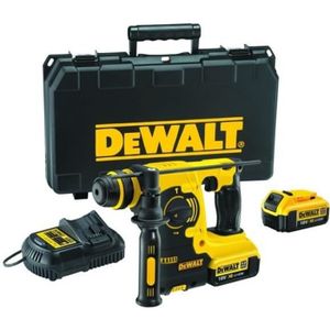 DEWALT Perforateur burineur SDS Plus 2x18V 4Ah Li-ion et un coffret