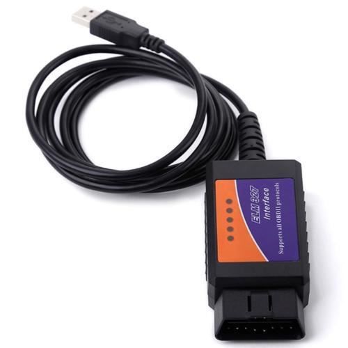 V1.5 ELM327 CAN-BUS OBD2 OBD Auto Car USB Diagnostic Interface Code ...