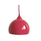 LUSTRE - SUSPENSION - PLAFONNIER SUSPENSION "THAIS" coloris : Rouge EN METAL