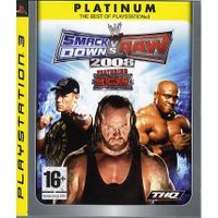 PLAYSTATION 3 WWE SMACKDOWN VS RAW 2008 / JEU CONSOLE PS3