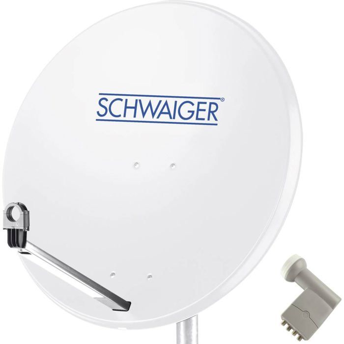 parabole 80 cm schwaiger 1 satellite lnb parabole parabole 80 cm schwaiger 1 satellite lnb parabole