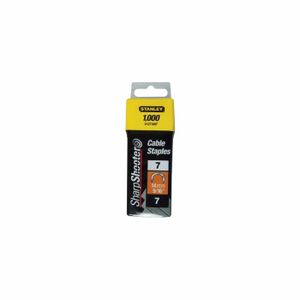 STANLEY 1000 agrafes cavaliers 14mm type 7