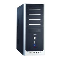 BOITIER PC   -  PANNEAUX LATERAUX Advance VAGUE 8609B noir