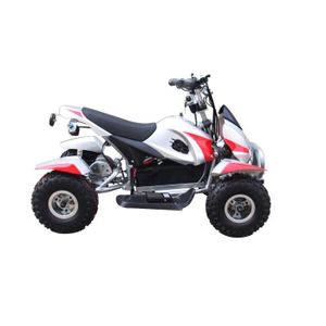 Pocket Quad Electrique 500W Argent et Rouge