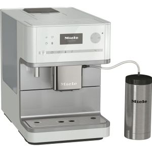 MIELE CM6350BB Machine expresso automatique avec broyeur ? Blanc Brillant