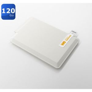 We SSD externe 120Go + Housse cr?me