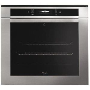 WHIRLPOOL AKZM670IX - Four électrique encastrable multifonction - Chaleur pulsée - 73L - Pyrolyse - A+ - Inox