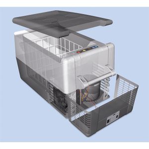 Glacière à compresseur CoolFreeze CF-040-AC