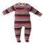 BABYGRO Dors bien velours Fille Amande Pourpre