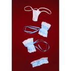 COORDONNES String, manchettes et jarretière Femme