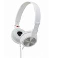 CASQUE Sony MDR ZX300 Blanc