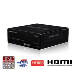 PASSERELLE - DISQUE DUR - LECTEUR MULTIMEDIA Peekton Peekbox 210 Color Peek Black