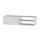 MEUBLE TV - HI-FI KIKUA Meuble TV 130cm Blanc brillant