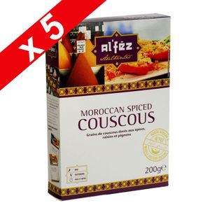 PLAT LÉGUMES - FÉCULENTS Couscous aux épices par 5 PLAT LÉGUMES - FÉCULENTS Couscous aux épices par 5