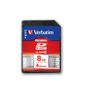 CARTE MEMOIRE VERBATIM Carte SD 8 Go Classe 10