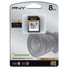 CARTE MEMOIRE PNY SD Class 10 Professional 8 Go