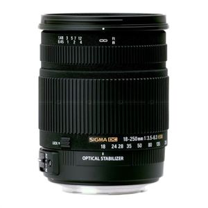 OBJECTIF REFLEX & FLASH SIGMA 18-250mm  F3,5-6,3 DC OS CANON