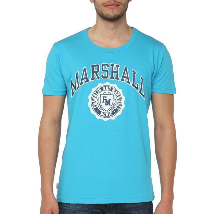 FRANKLIN MARSHALL T Shirt H Bleu Bleu   Achat / Vente T SHIRT FRANKLIN
