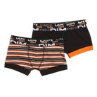  DIM 2 Mini Boxers Noir/Orange